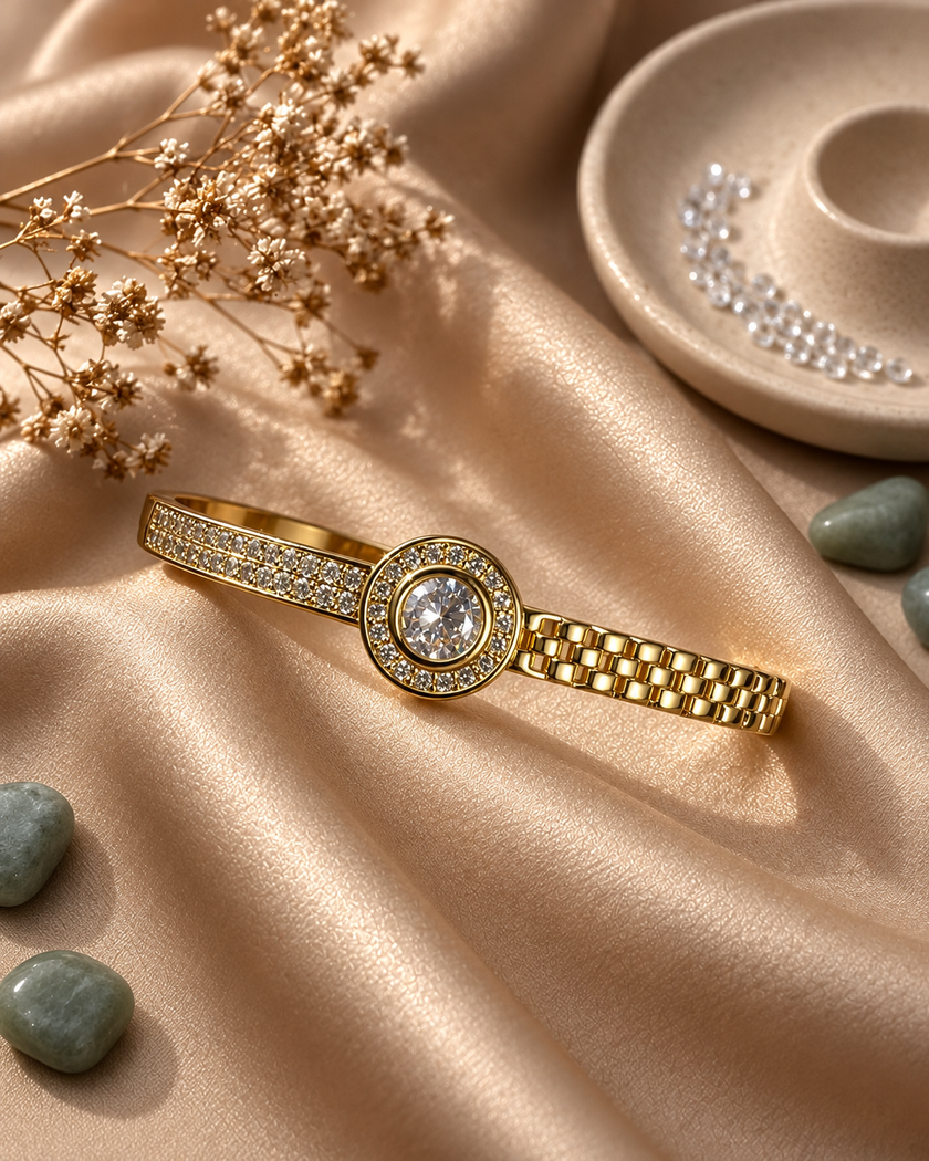 Elsie Halo Dial Bracelet by House of Surè