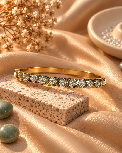 Camille Round Cut Bracelet by House of Surè