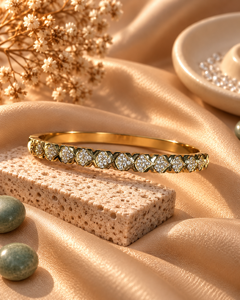 Camille Round Cut Bracelet by House of Surè