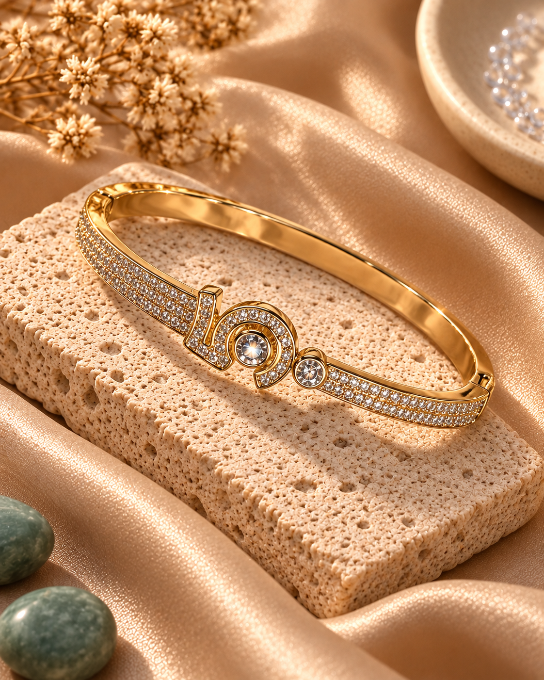 Diana Pave Loop Bracelet by House of Surè