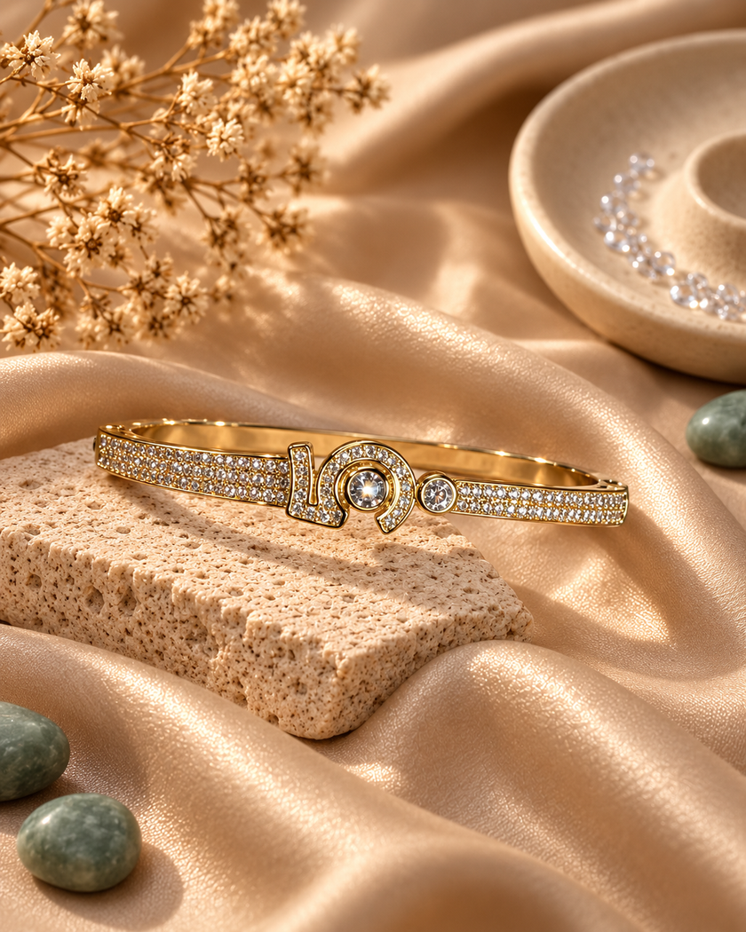 Diana Pave Loop Bracelet by House of Surè