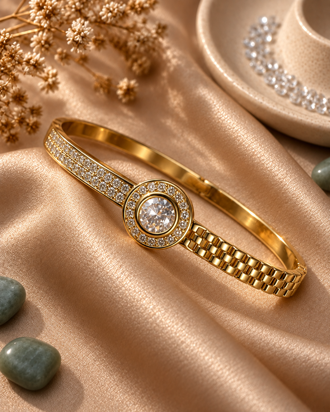 Elsie Halo Dial Bracelet by House of Surè
